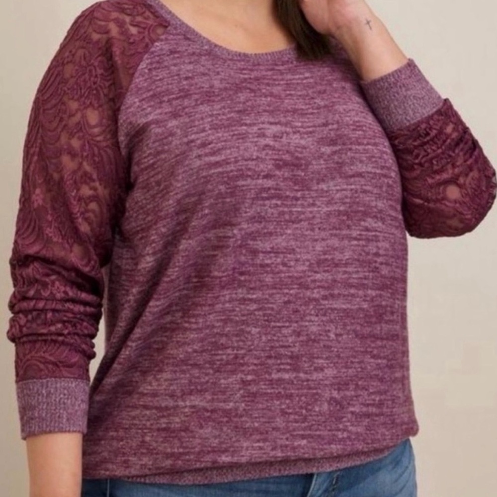 Torrid 2-Piece Light Sweater Bundle – Size 2X (18/20) - Picture 3 of 6
